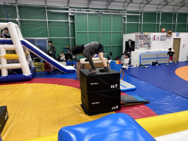 体操スポーツ教室のレッスン風景（写真12）