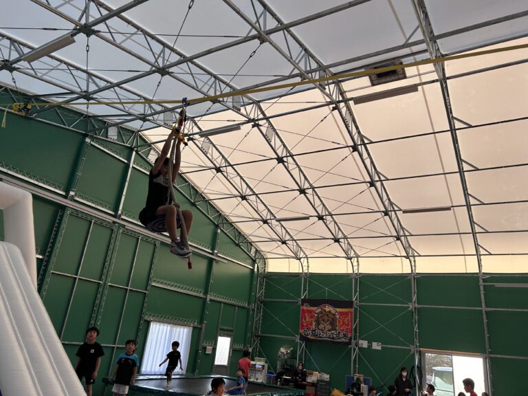 体操スポーツ教室のレッスン風景（写真8）