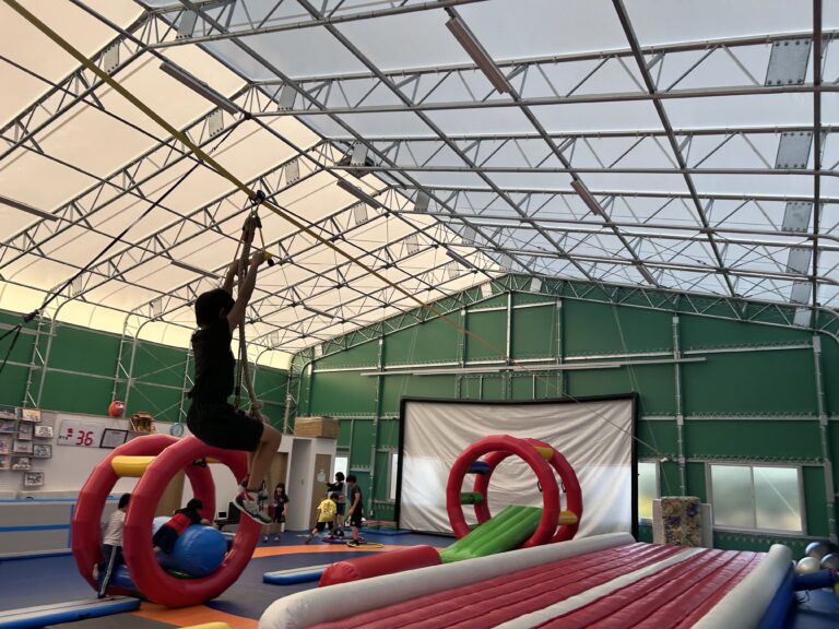 体操スポーツ教室のレッスン風景（写真10）