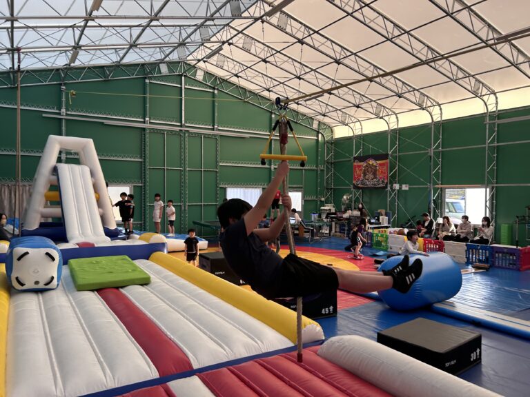体操スポーツ教室のレッスン風景（写真9）